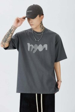 GTRG Exclusive Y2K Grunge Baby Tee - Retro 90s Summer Outfit, Pastel Goth, Popstar Vibes