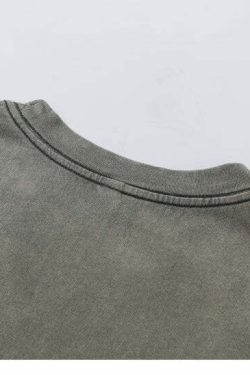 GTRG Retro-Washed Gradient Tee - Y2K Summer, 90s Grunge, Pastel Goth, Y2K Club & Party