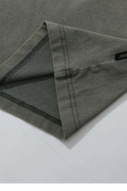 GTRG Retro-Washed Gradient Tee - Y2K Summer, 90s Grunge, Pastel Goth, Y2K Club Outfits