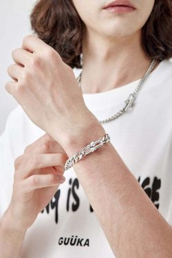 GUUKA Double Heart Bracelet - Y2K & 90s Fashion, Grunge, Retro, Pastel Goth, Popstar, Summer Out