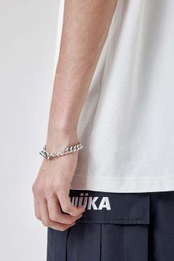 GUUKA Double Heart Bracelet - Y2K & 90s Fashion, Grunge, Retro, Pastel Goth, Popstar, Summer Out