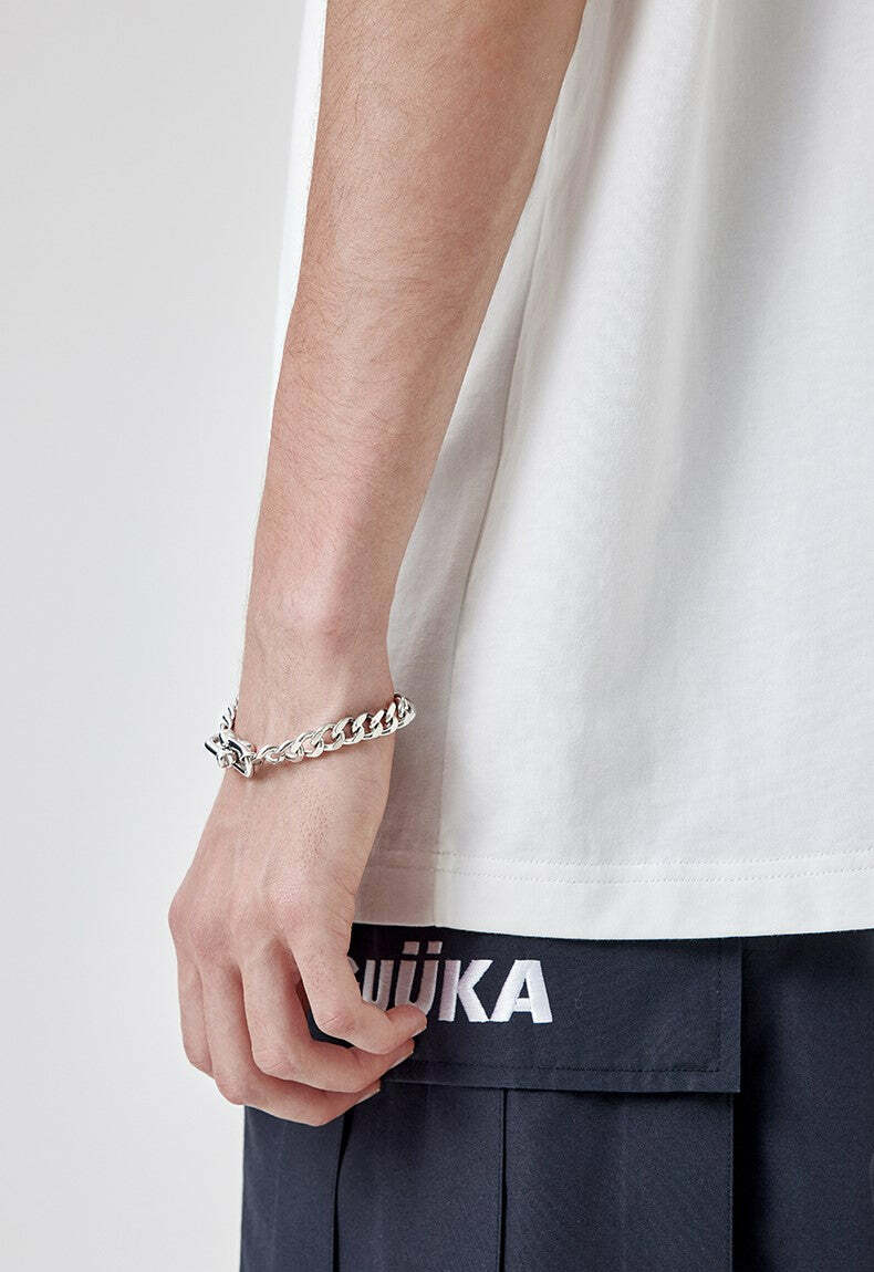 GUUKA Double Heart Bracelet - Y2K & 90s Fashion, Grunge, Retro, Pastel Goth, Popstar, Summer Out