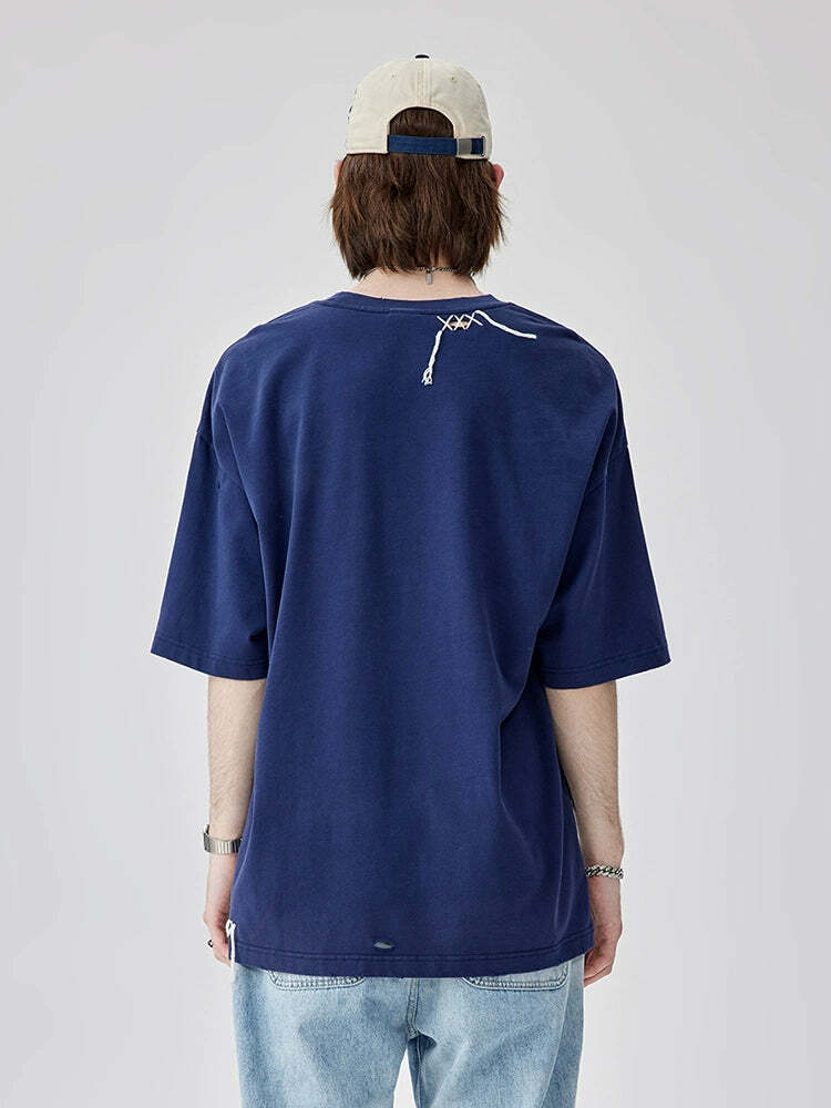 GUUKA Manga 'Stare' Tee - Y2K Summer Grunge, 90s Retro, Pastel Goth, Y2K Pop