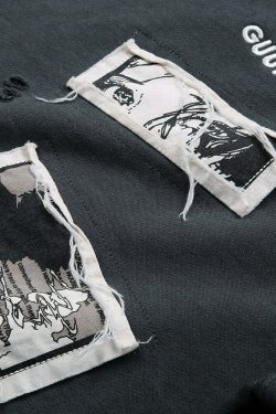 GUUKA Manga Sweatshirt - Y2K Summer, 90s Grunge, Retro 70s, Pastel Goth, Y2K