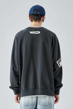 GUUKA Manga Sweatshirt - Y2K Summer, 90s Grunge, Retro 70s, Pastel Goth, Y2K