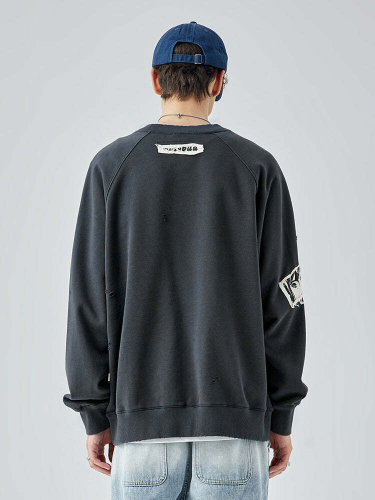 GUUKA Manga Sweatshirt - Y2K Summer, 90s Grunge, Retro 70s, Pastel Goth, Y2K
