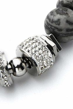 GUUKA Y2K Marble Stone Bracelet - Retro 90s Grunge, Pastel Goth, and Summer Y2K Fashion Accessory