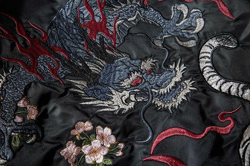 GXP1999 'Yin Yang' Lightweight Souvenir Jacket - Y2K Summer, 90s Grunge, Retro Y2K Fashion