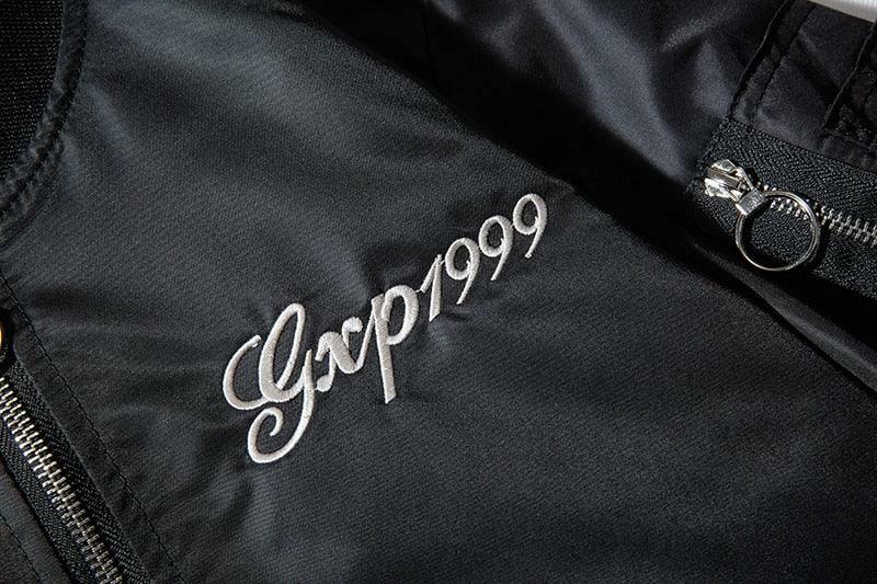 GXP1999 'Yin Yang' Lightweight Souvenir Jacket - Y2K Summer, 90s Grunge, Retro Y2K Fashion