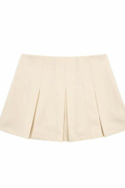 Hale Pleated Mini Skirt - Y2K Summer Grunge Outfit, 90s Fashion, Retro Style, Y2K Party Look