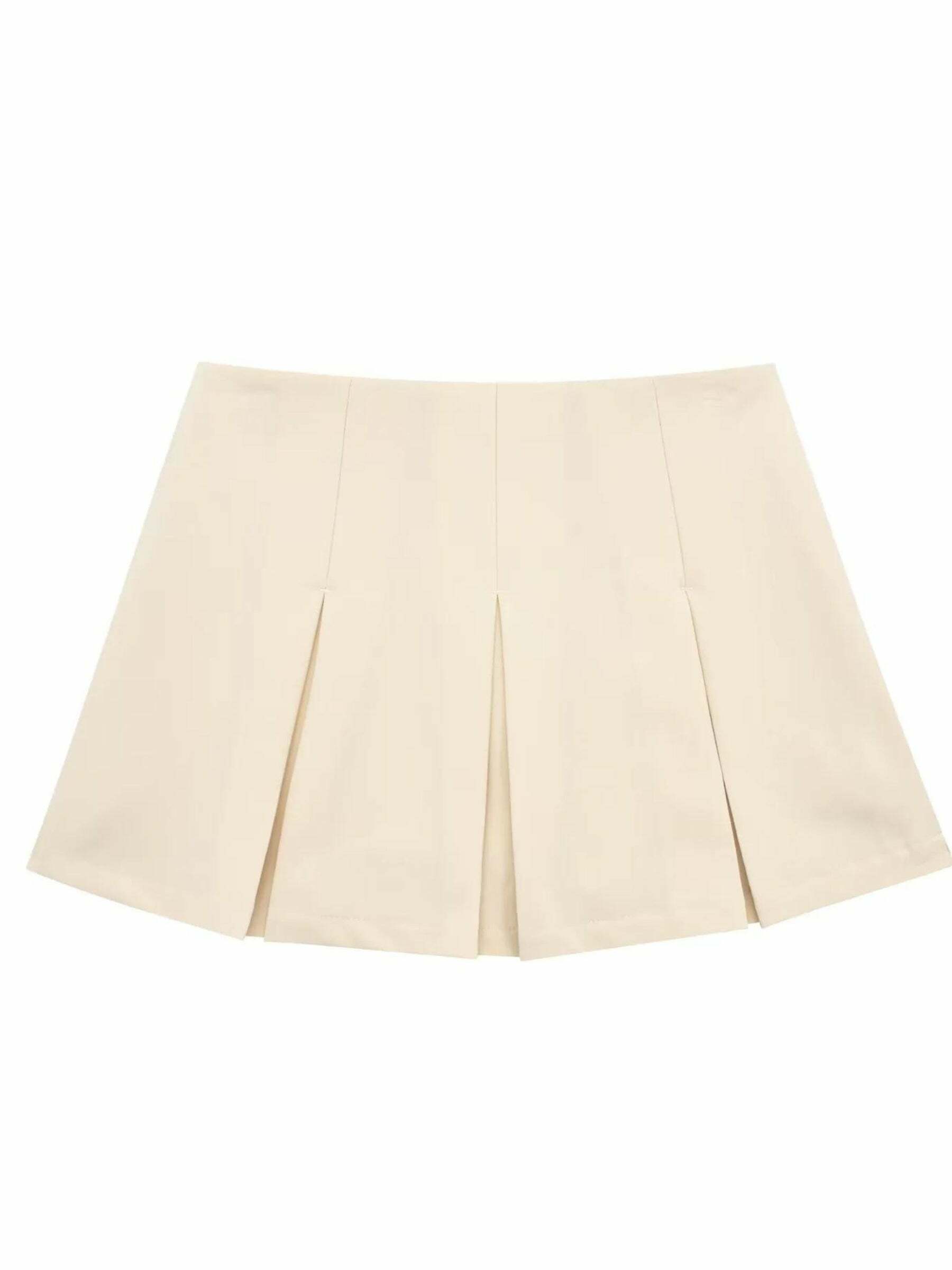 Hale Pleated Mini Skirt - Y2K Summer Grunge Outfit, 90s Fashion, Retro Style, Y2K Party Look