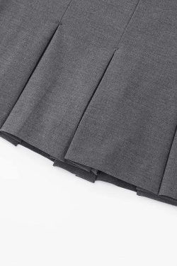 Hale Pleated Mini Skirt - Y2K Summer Grunge Outfit, 90s Fashion, Retro Style, Y2K Party Look