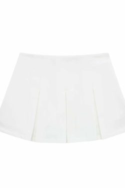 Hale Pleated Mini Skirt - Y2K Summer Grunge Outfit, 90s Fashion, Retro Style, Y2K Party Look