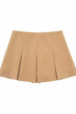 Hale Pleated Mini Skirt - Y2K Summer Grunge Outfit, 90s Fashion, Retro Style, Y2K Party Look