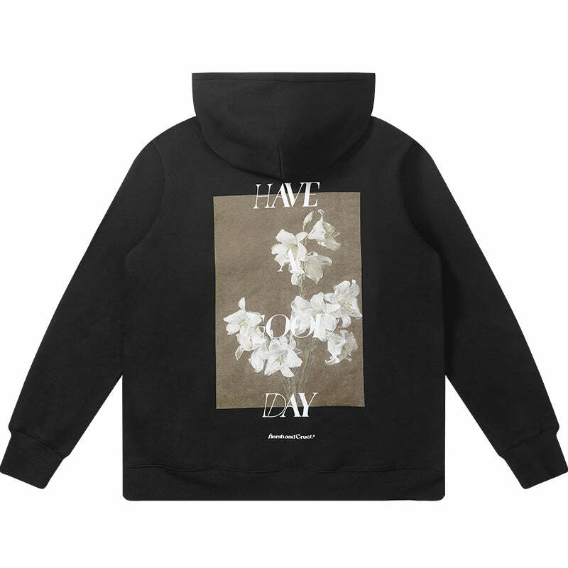 HARSH and CRUEL 'Have a Good Day' Hoodie - Y2K Grunge, 90s Fashion, Retro Style, Pastel Goth