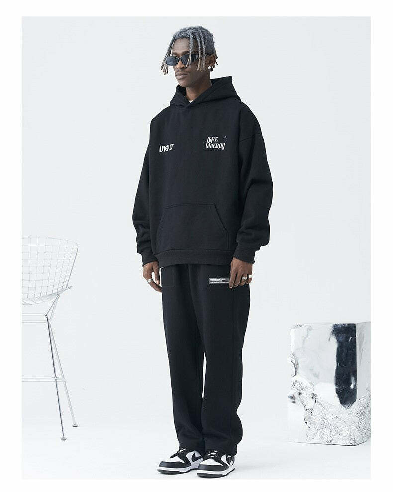 HARSH and CRUEL 'Have a Good Day' Hoodie - Y2K Grunge, 90s Fashion, Retro Style, Pastel Goth