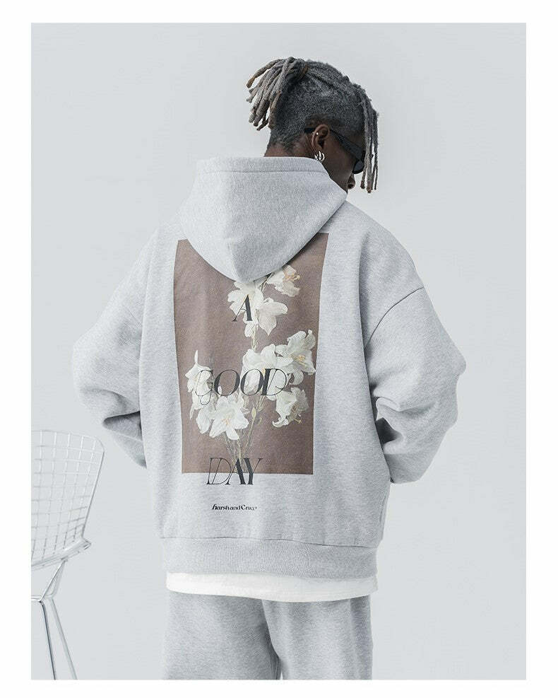 HARSH and CRUEL 'Have a Good Day' Hoodie - Y2K Grunge, 90s Fashion, Retro Summer Outfit