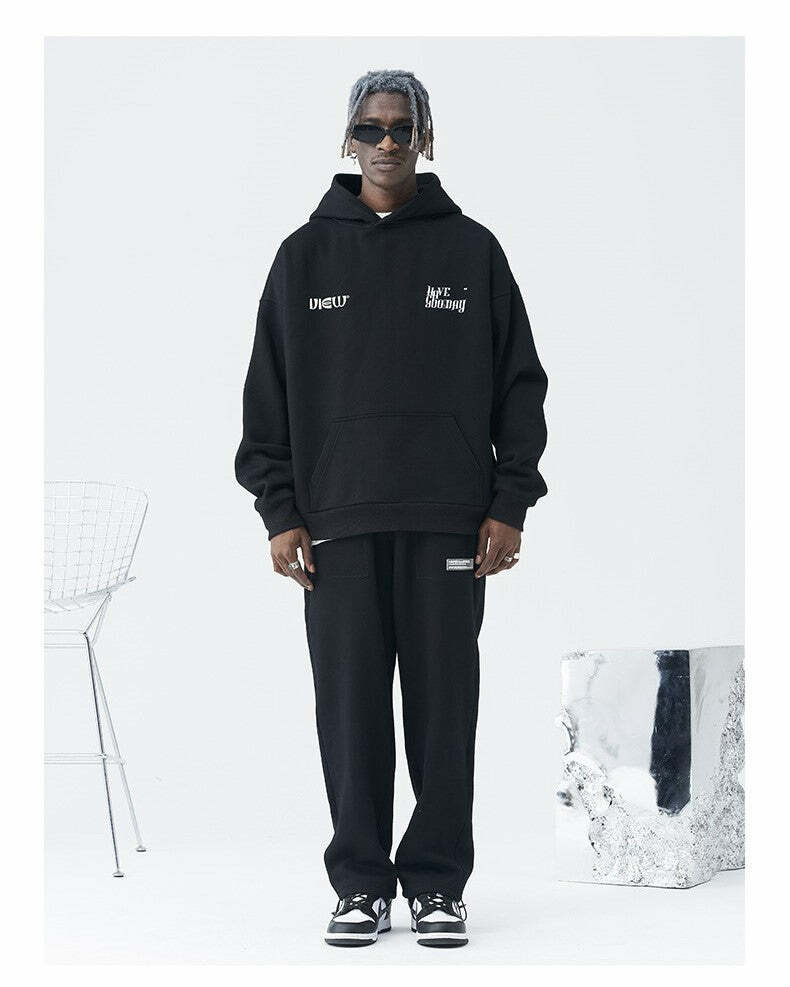 HARSH and CRUEL 'Have a Good Day' Hoodie - Y2K Grunge, 90s Fashion, Retro Summer Outfit