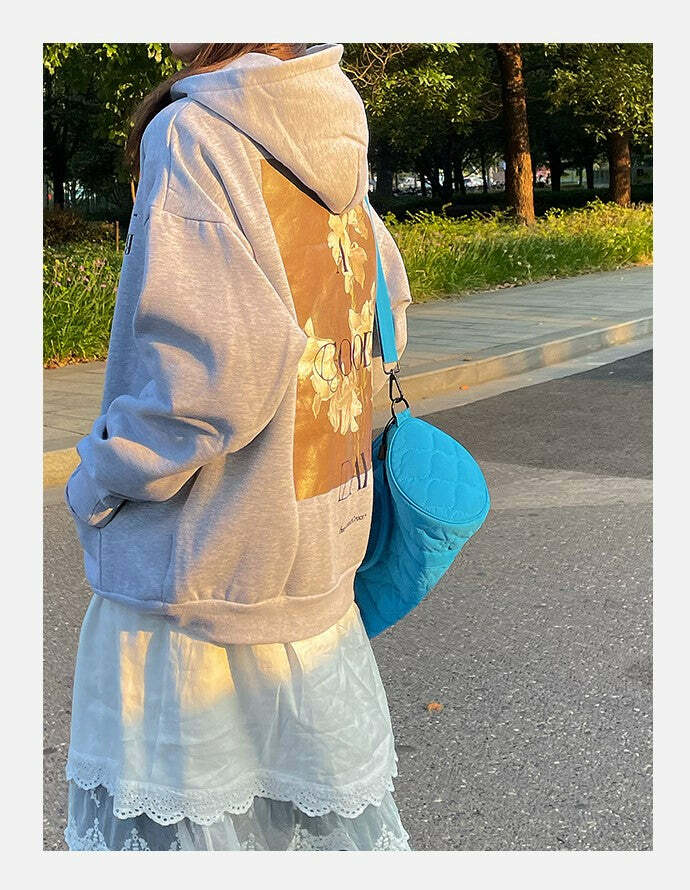 HARSH and CRUEL 'Have a Good Day' Hoodie - Y2K Grunge, 90s Fashion, Retro Summer Outfit