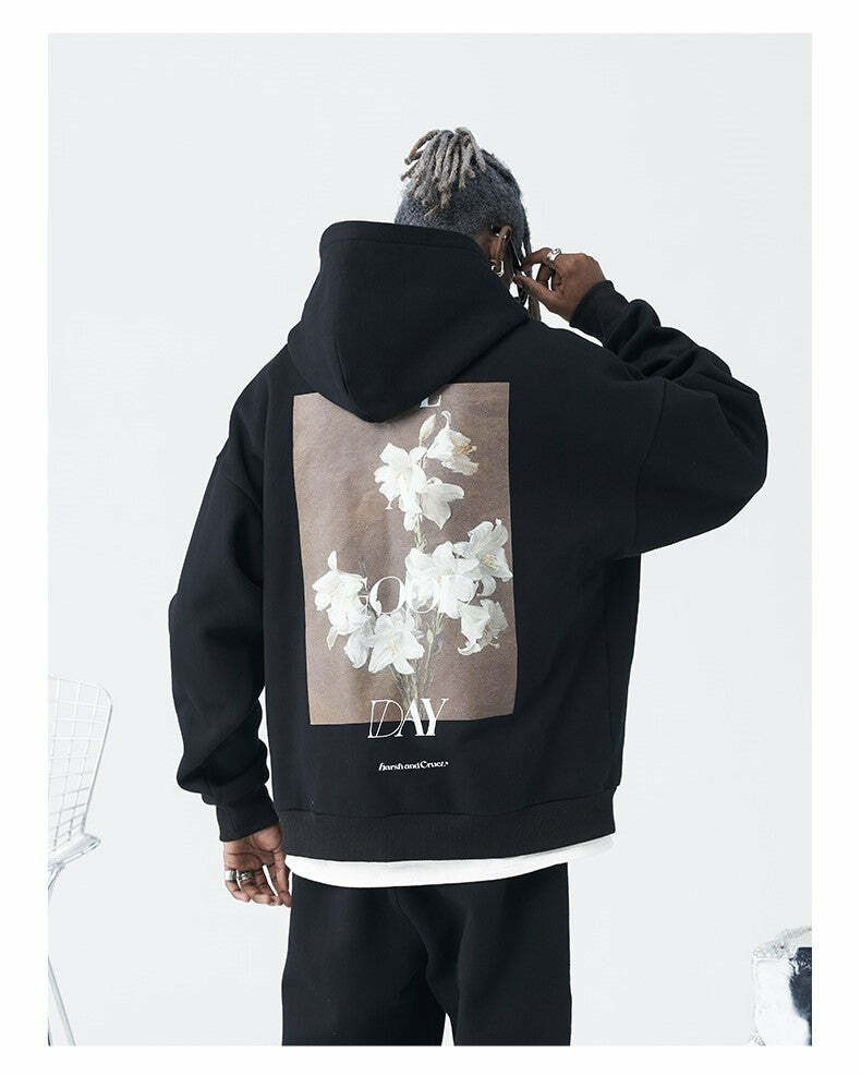 HARSH and CRUEL 'Have a Good Day' Hoodie - Y2K Grunge, 90s Fashion, Retro Summer Outfit