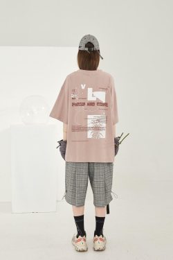 HARSH and CRUEL Blinded Monster Outline Tee - Y2K Grunge, 90s Fashion, Retro Summer Outfit