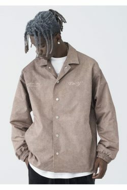 HARSH and CRUEL Painted Flowers Windbreaker Jacket - Y2K Summer, 90s Fashion, Grunge, Retro Style