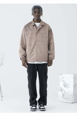 HARSH and CRUEL Painted Flowers Windbreaker Jacket - Y2K Summer, 90s Grunge, Retro Style