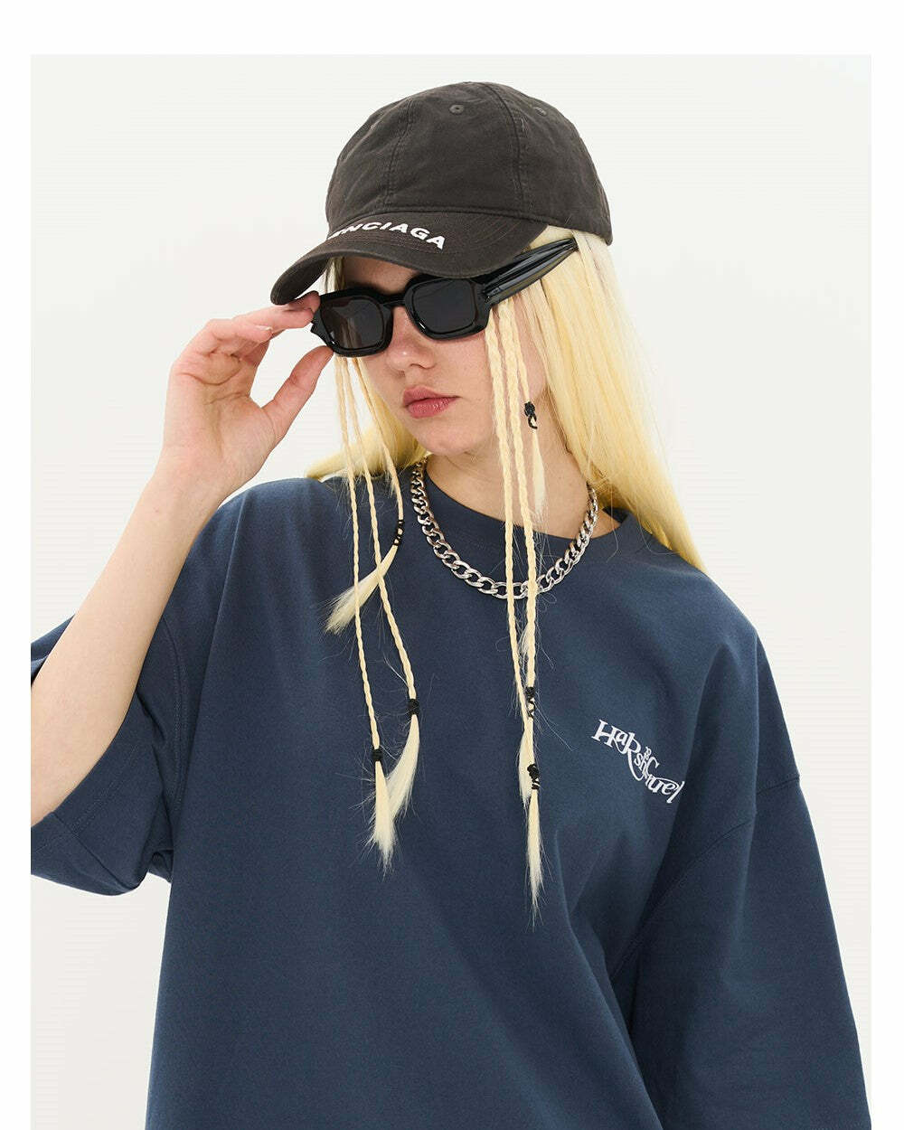 HARSH and CRUEL Y2K Grunge Logo Tee - Retro 90s Fashion, Summer Outfits, and Pastel Goth Style