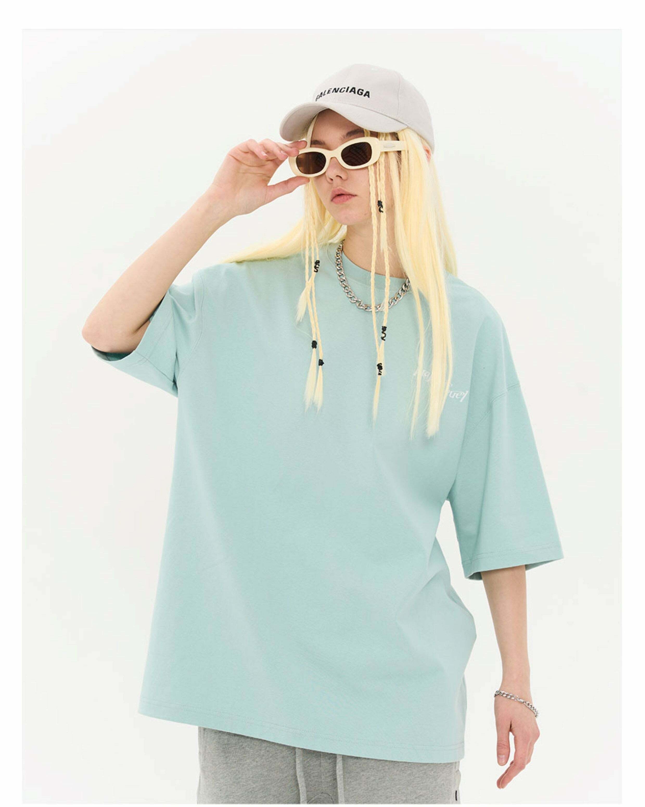 HARSH and CRUEL Y2K Grunge Logo Tee - Retro 90s Fashion, Summer Outfits, and Pastel Goth Style