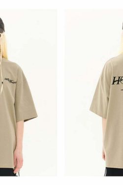 HARSH and CRUEL Y2K Grunge Logo Tee - Retro 90s Fashion, Summer Outfits, and Pastel Goth Style