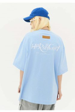 HARSH and CRUEL Y2K Grunge Logo Tee - Retro 90s Fashion, Summer Outfits, and Pastel Goth Style