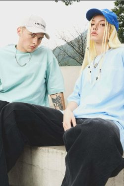 HARSH and CRUEL Y2K Grunge Logo Tee - Retro 90s Fashion, Summer Outfits, and Pastel Goth Style