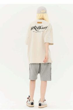 HARSH and CRUEL Y2K Grunge Logo Tee - Retro 90s Fashion, Summer Outfits, Gothic Y2K Style