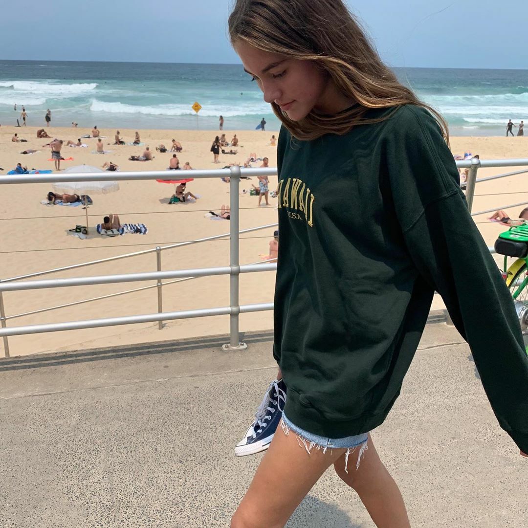 Hawaii Asa Sweatshirt - Y2K Summer Grunge, 90s Retro, Pastel Goth, Y2K Club & Party Outfits