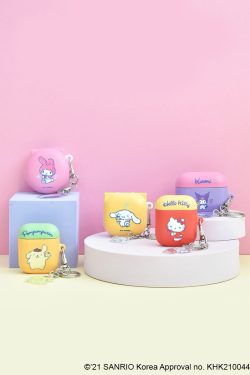 Hello Kitty & Friends AirPods Case Cover & Matching Dangler - Y2K Grunge 90s Retro Style