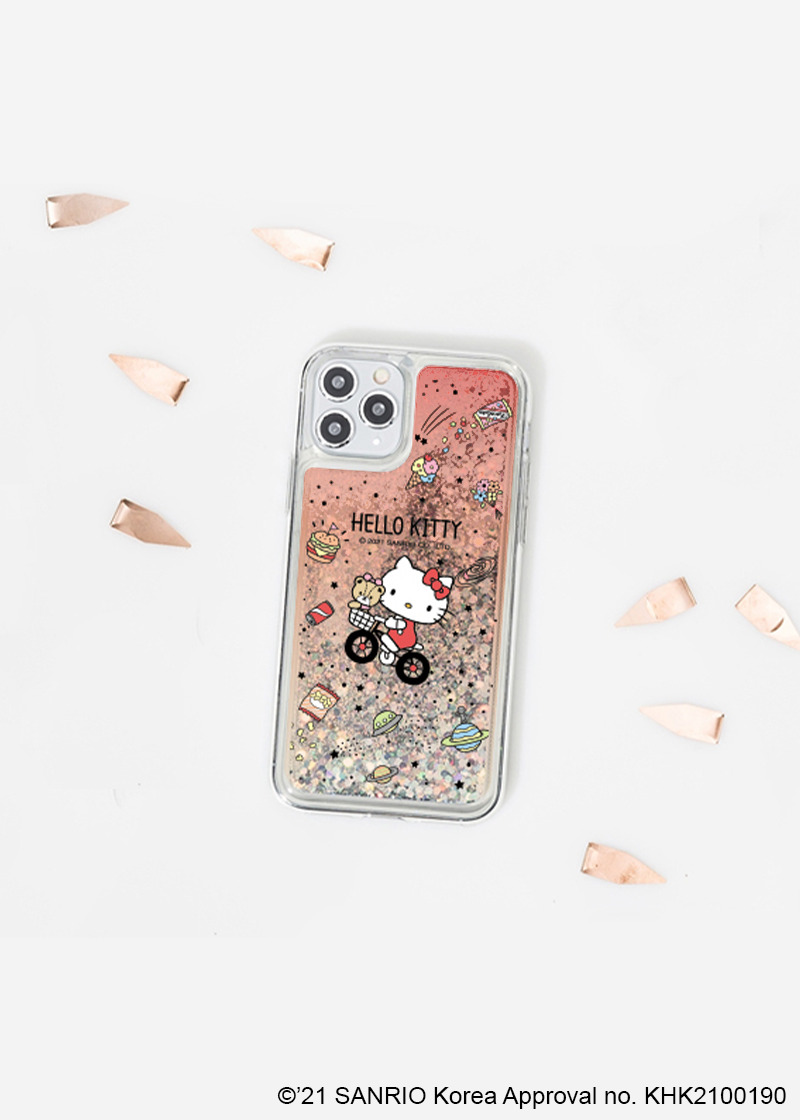 Hello Kitty & Friends Glitter iPhone Jelly Case - Y2K, 90s, Grunge, Retro Fashion Accessory