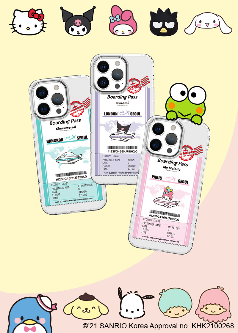 Hello Kitty & Friends Y2K Jelly iPhone Cover - Retro 90s Grunge Pastel Goth Style