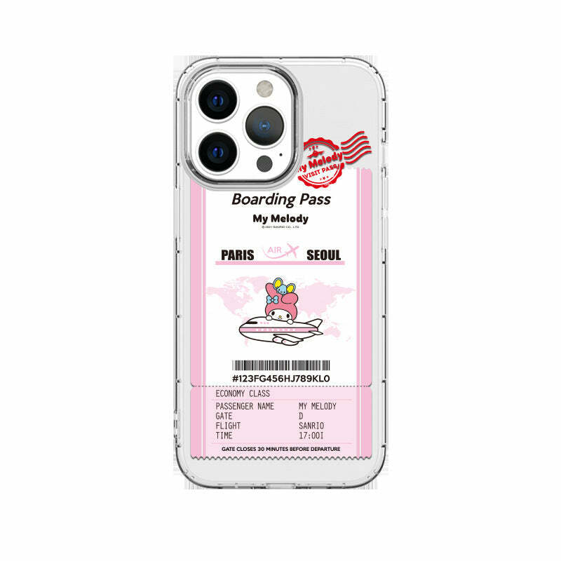 Hello Kitty & Friends Y2K Jelly iPhone Cover - Retro 90s Grunge Pastel Goth Style