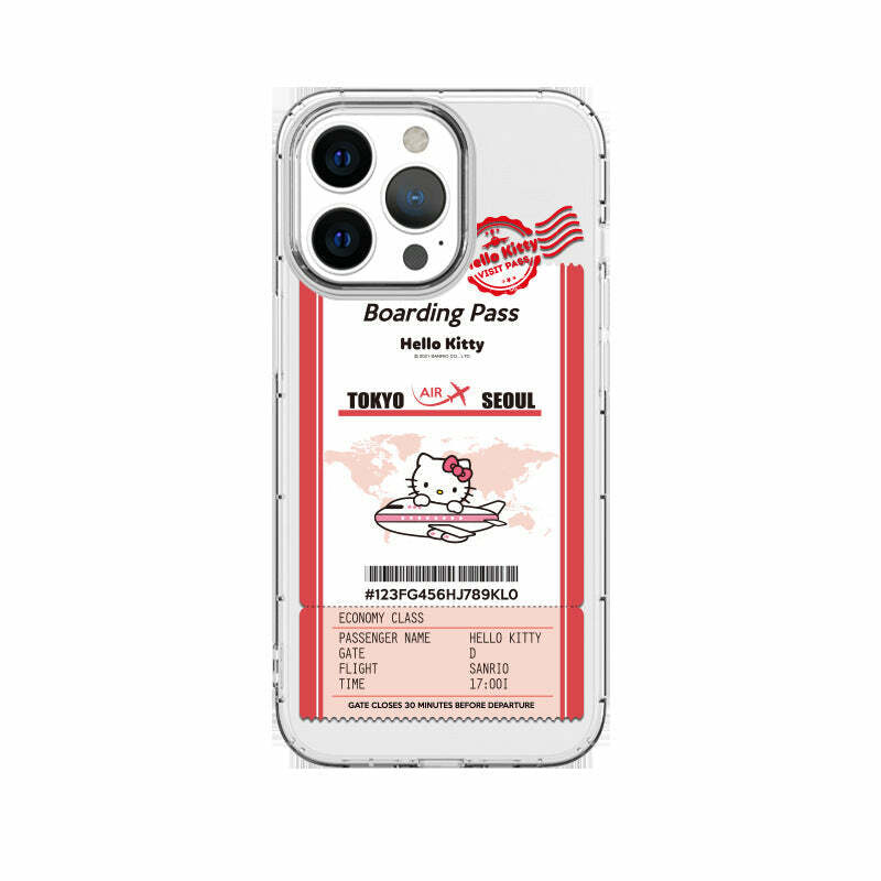 Hello Kitty & Friends Y2K Jelly iPhone Cover - Retro 90s Grunge Pastel Goth Style