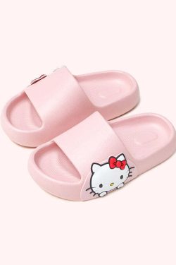 Hello Kitty Fresh Home Slippers - SANRIO x UTUNE | Y2K Fashion, 90s Vibe, Retro Style