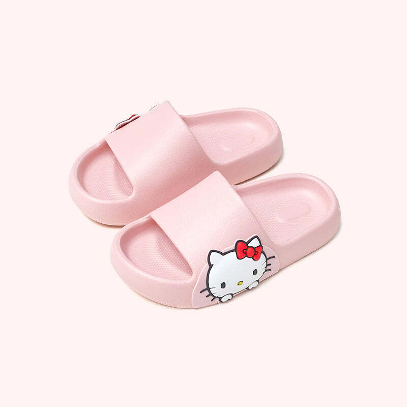 Hello Kitty Fresh Home Slippers - SANRIO x UTUNE | Y2K Fashion, 90s Vibe, Retro Style