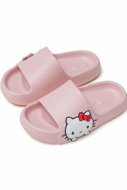 Hello Kitty Fresh Home Slippers - SANRIO x UTUNE | Y2K Fashion, 90s Vibe, Retro Style