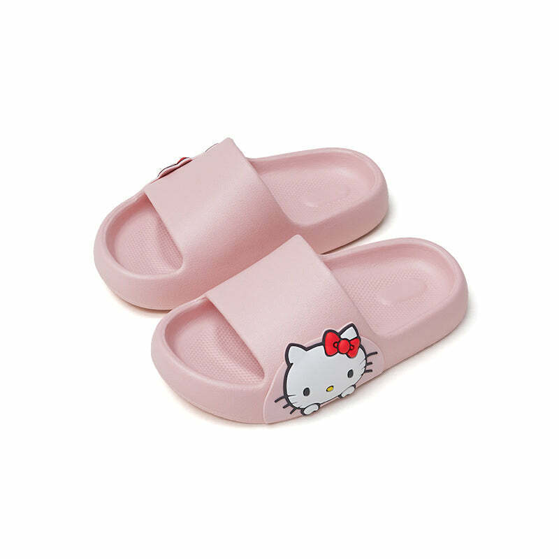 Hello Kitty Fresh Home Slippers - SANRIO x UTUNE | Y2K Fashion, 90s Vibe, Retro Style