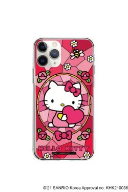 Hello Kitty Stained Glass iPhone Case - Y2K, 90s, Grunge, Retro, Pastel Goth Fashion Accessory