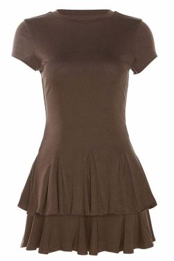 Hensley Layered Two Piece Dress - Y2K Summer, 90s Grunge, Retro Style, Y2K Party & Club Out
