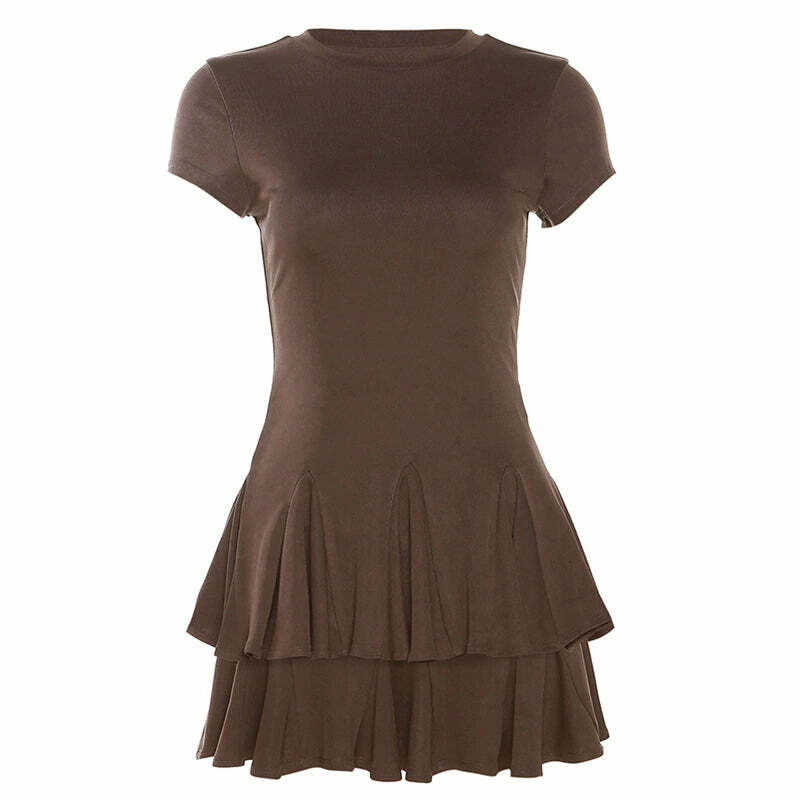 Hensley Layered Two Piece Dress - Y2K Summer, 90s Grunge, Retro Style, Y2K Party & Club Out