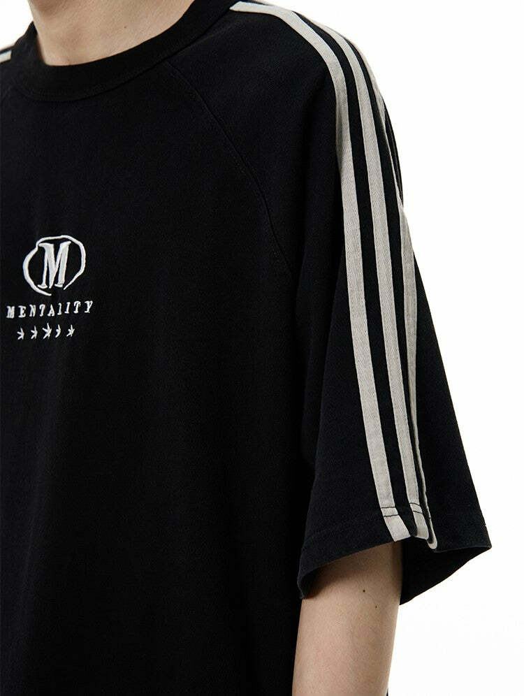 HJK Exclusive 'Five-Star Mentality' Tee - Y2K Summer, 90s Grunge, Retro, Pastel Goth, Hip Hop