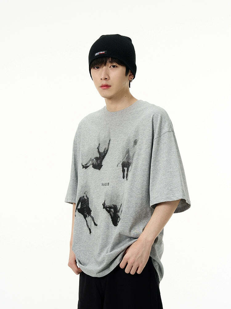 HJK Exclusive 'Vague' Tee - Y2K Summer Grunge, 90s Retro, Pastel Goth, Y2K Club &