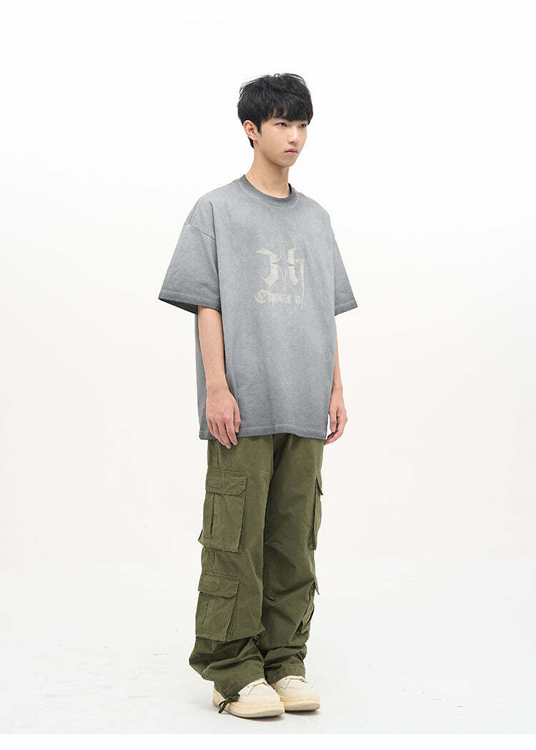HJK Exclusive 'Wasteland' Cargo Pants - Y2K Grunge, 90s Fashion, Retro Style, Y2K Summer Out