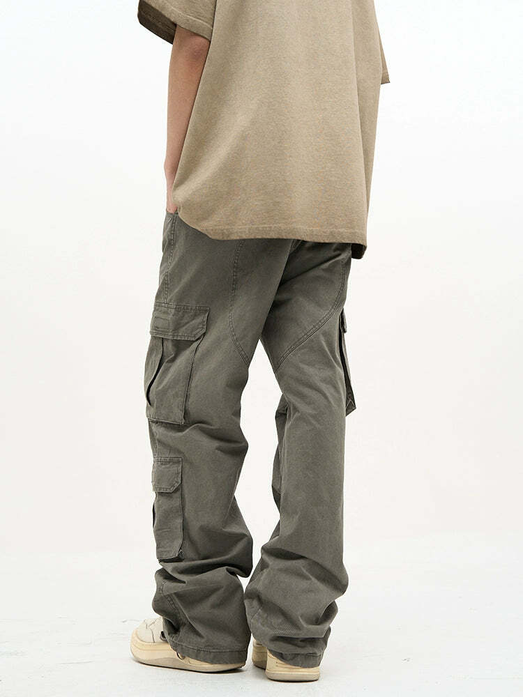 HJK Exclusive 'Wasteland' Cargo Pants - Y2K Grunge, 90s Fashion, Retro Style, Y2K Summer Out